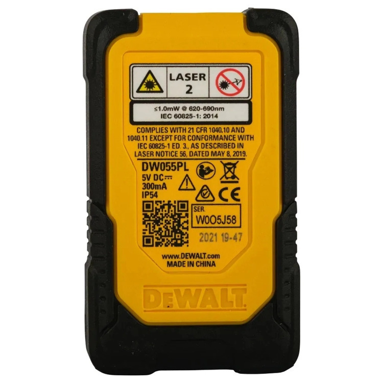 Дальномер лазерный DeWALT DW055PL-XJ